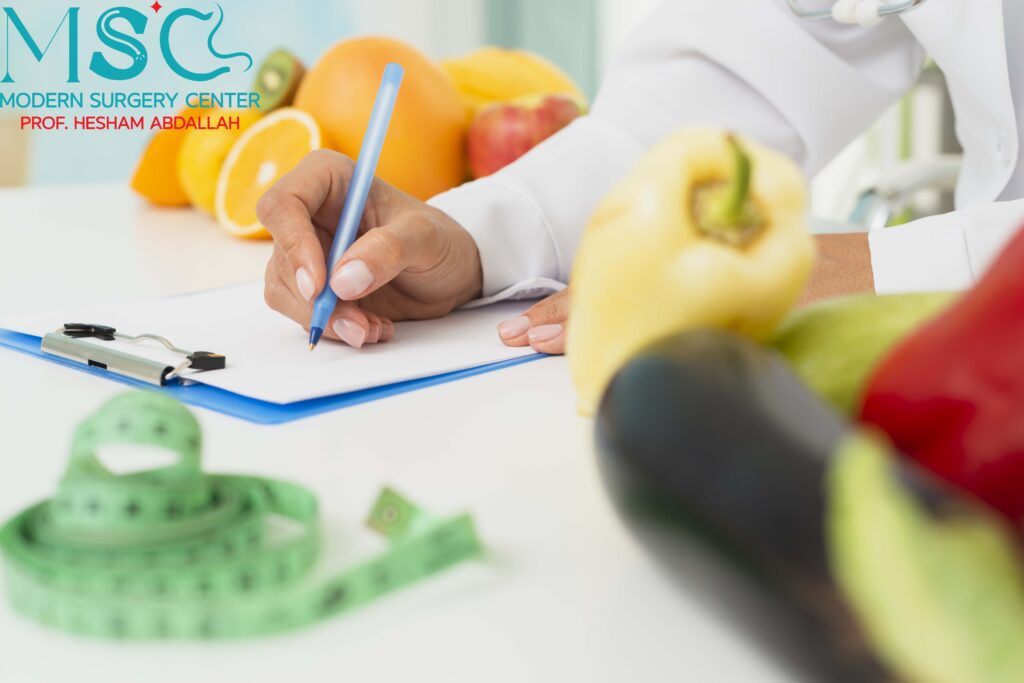 نظام الاكل بعد التكميم